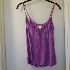 Bright purple cami worn once